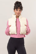 HYFVE Pocketed Solid Vest Coat *