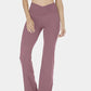 V-Waist Bootcut Long Pants