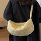 Quilted Polyester Crossbody Bag