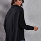 Printed Collared Neck Long Sleeve Shirt