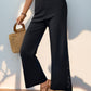 Lace Detail Wide Leg Pants
