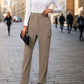 Beautiful Bea High Waist Straight Pants