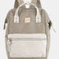 Himawari Water Resistant Canvas Backpack Bag with Side Pockets