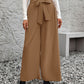 Tied High Waist Wide Leg Pants