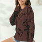 Dinosaur Print Pullover Sweater