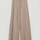 Turtleneck Long Sleeve Top and Drawstring Pants Sweater Set