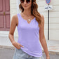 Notched Wide Strap Tank
