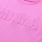 MAMA Round Neck Dropped Shoulder Sweatshirt