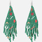 Christmas Beaded Earrings