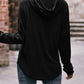 Mandy Drawstring Drop Shoulder Long Sleeve Hoodie