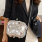 Sequin Chain Shoulder Bag