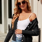 Button Up Long Sleeve Cardigan