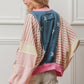 BiBi Stars and Stripes Round Neck Long Sleeve Top - Brand BiBi