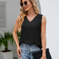 V-Neck Wide Strap Tank