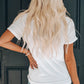 MAMA Round Neck Short Sleeve T-Shirt