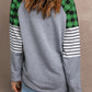 Full Size Lucky Clover Raglan Sleeve Sweatshirt