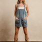 BiBi Washed Adjustable Strap Denim Overall Dress