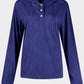 Textured Long Sleeve Hoodie