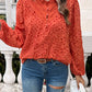 Devine Frill Round Neck Long Sleeve Shirt