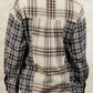 Plaid Collared Neck Button Up Long Sleeve Shirt