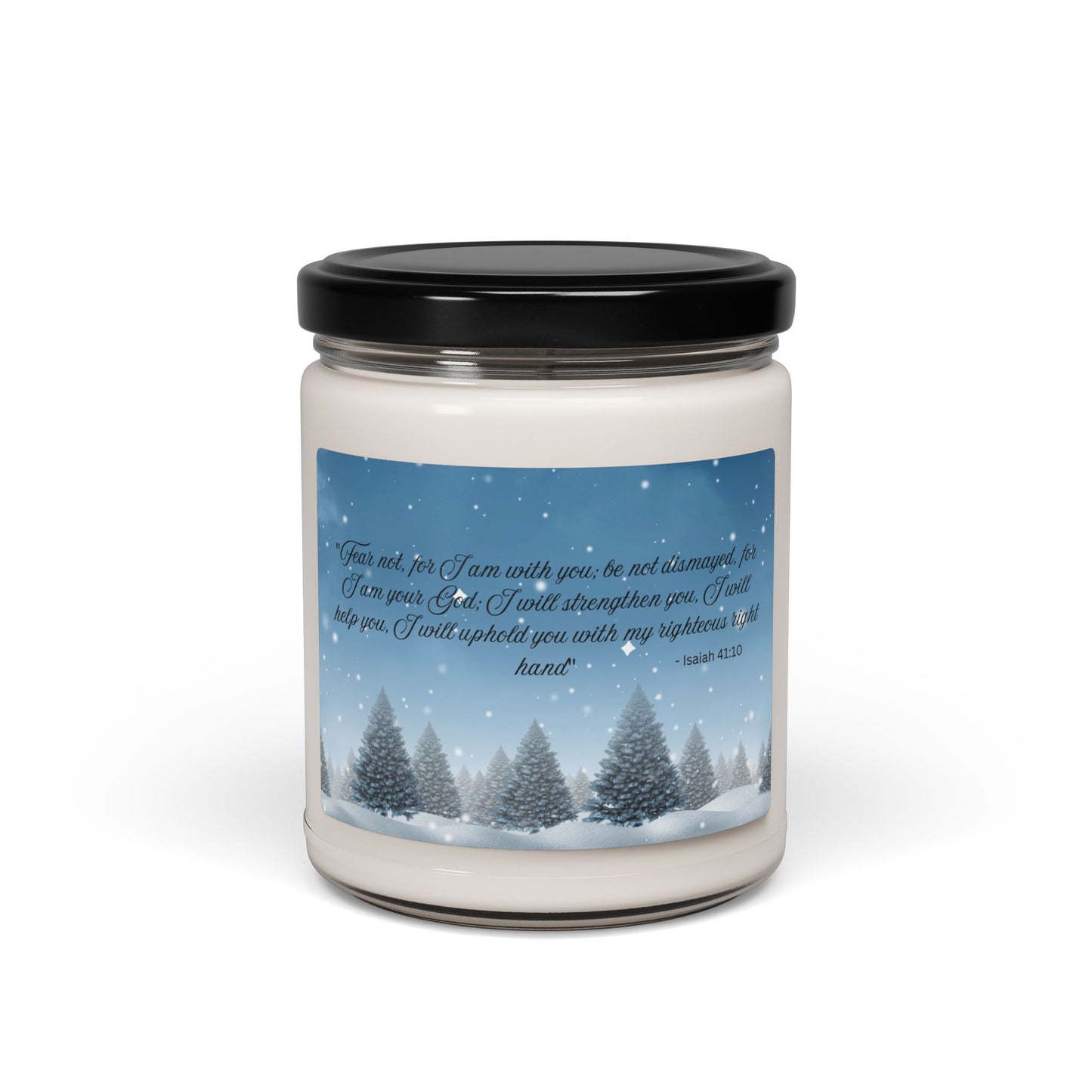 Isaiah 41:10 Fear Not Scented Soy Candle, 9oz | Made to Order