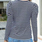 Full Size Striped Round Neck Long Sleeve T-Shirt