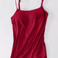 Full Size Scoop Neck Adjustable Strap Cami