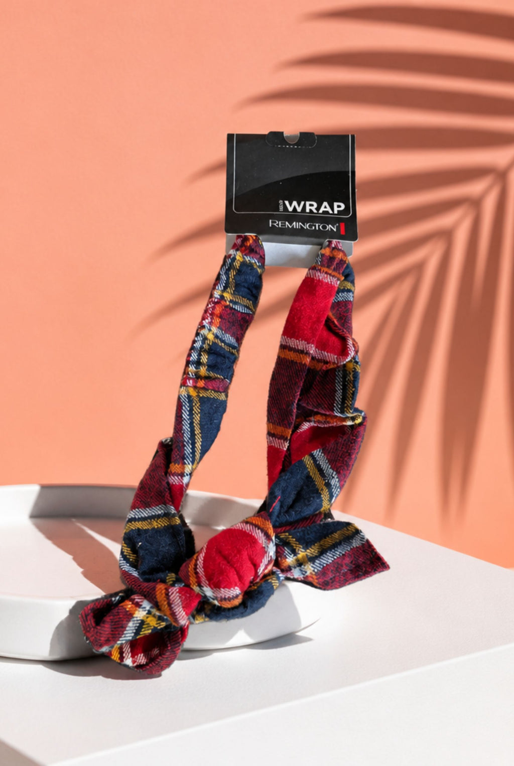 Remington Sweater Plaid Knot Headwrap