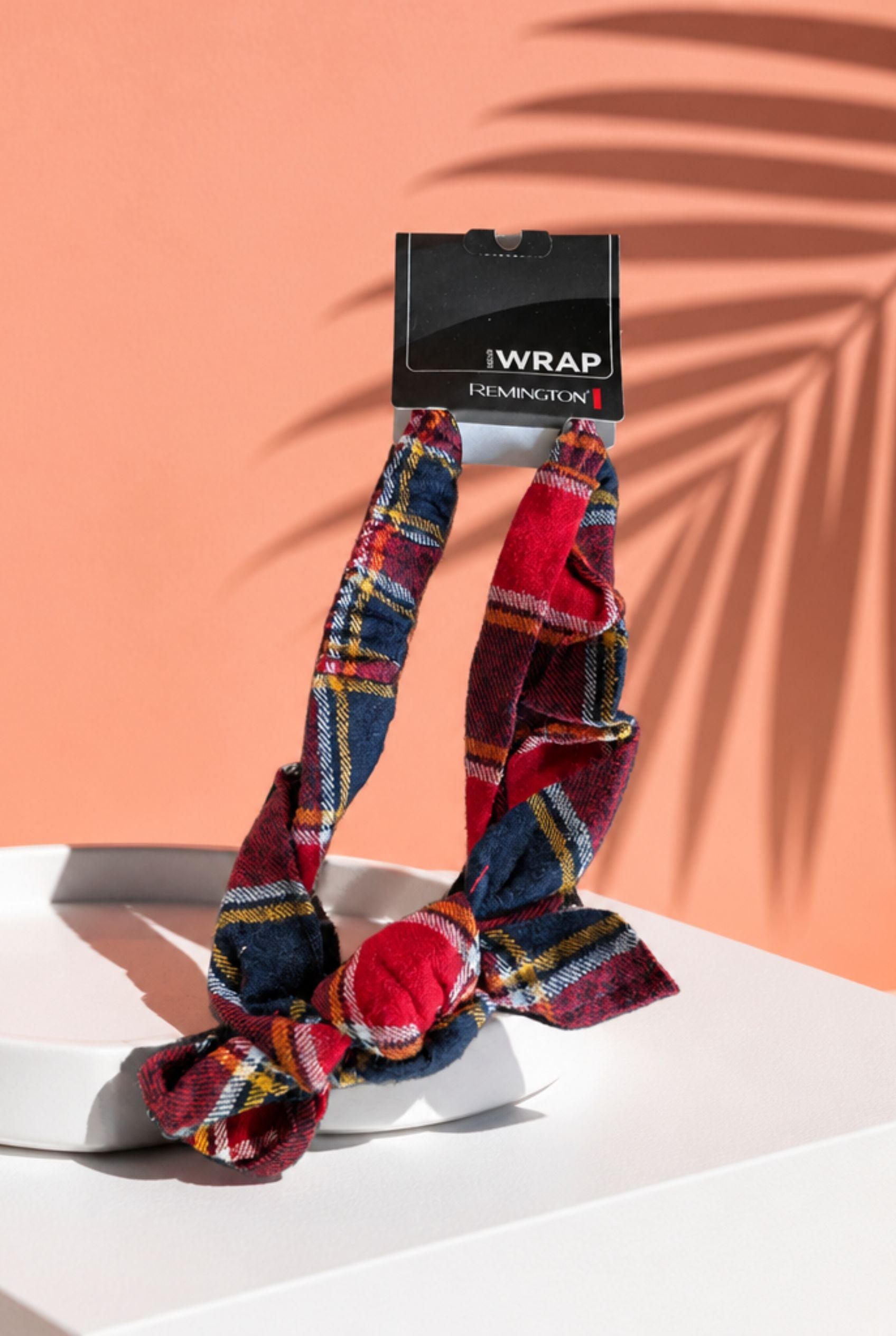 Remington Sweater Plaid Knot Headwrap