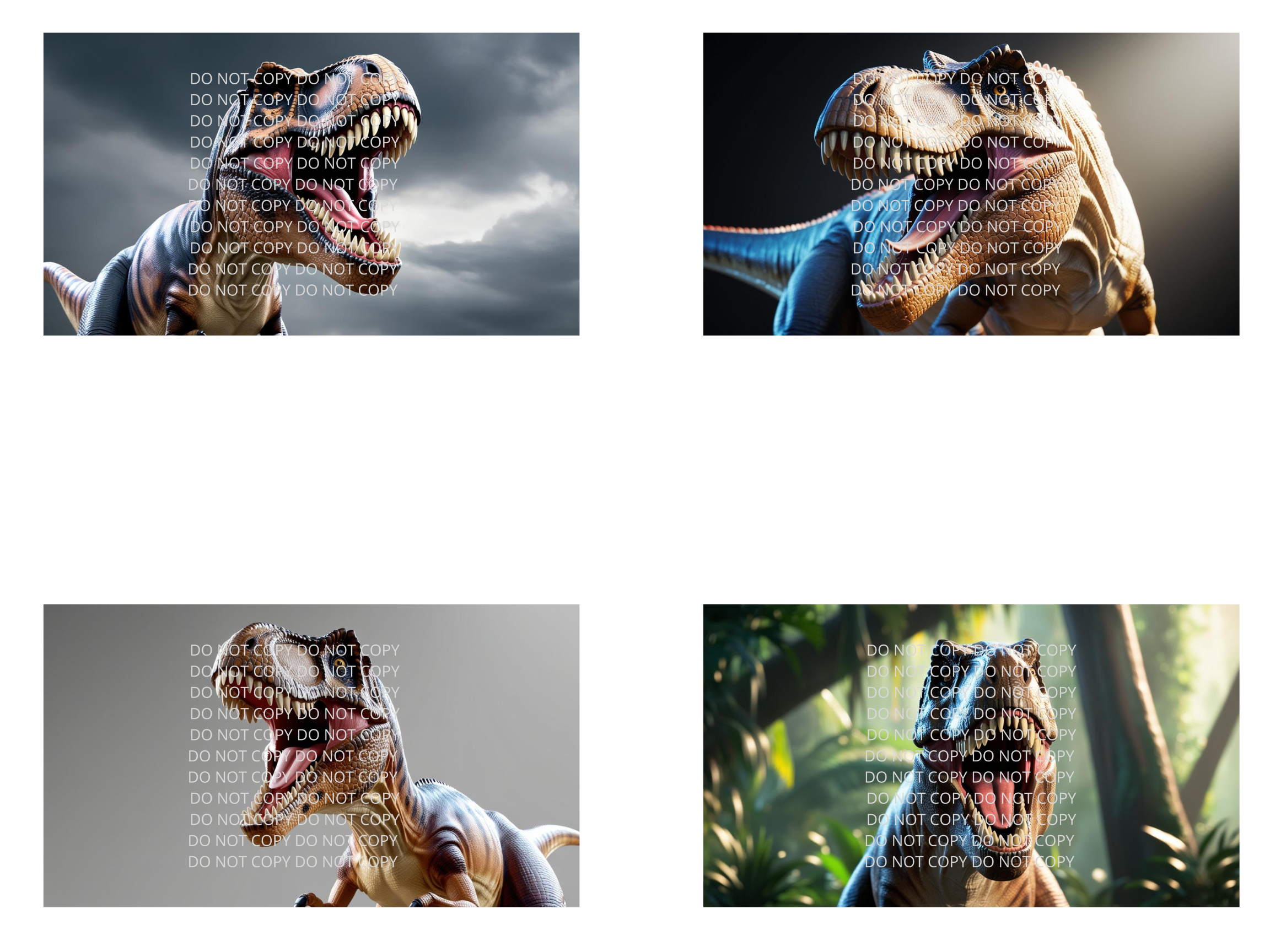 T Rex Digital Art in PDF SVG PNG File Formats