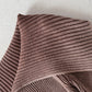 Double Take Ribbed Off-Shoulder Zip Up Long Sleeve Cardigan