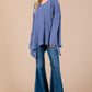 Ces Femme Asymmetrical Long Sleeve top