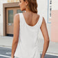 Scoop Neck Sleeveless Top