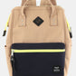 Himawari Contrast Waterproof Backpack Bag with Reinforced Edges