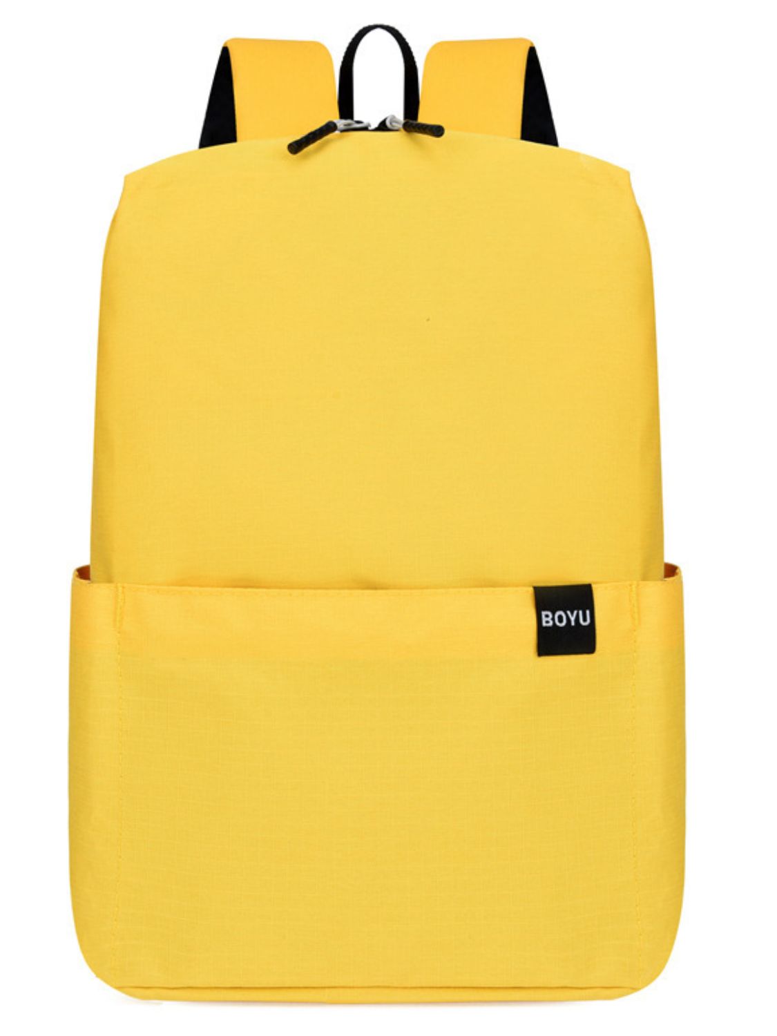 Solid Color Nylon Backpack Bag