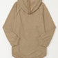 Waffled Knit Exposed Seam Drawstring Hoodie