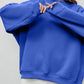 Round Neck Dropped Shoulder Long Sleeve Sweatshirt