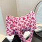 Leopard Fluff Shoulder Bag