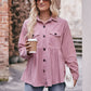 Mandy Collared Neck Long Sleeve Shirt