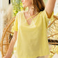 BiBi Tied Detail Short Sleeve T-Shirt - Brand BiBi
