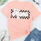 MAMA Round Neck Short Sleeve T-Shirt