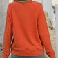 Round Neck Long Sleeve Sweatshirt