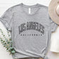 LOS ANGELES CALIFORNIA Round Neck T-Shirt