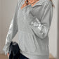 Perfee Half Zip Long Sleeve Hoodie