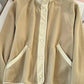 Double Take Snap Down Contrast Fleece Jacket with Pockets