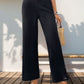 Lace Detail Wide Leg Pants