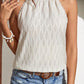 Lace Detail Grecian Neck Tank