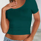 Devine Scoop Neck Short Sleeve T-Shirt