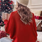 Double Take Full Size Turtleneck Long Sleeve Sweater