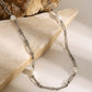 Stainless Steel Pearl Chain Necklace